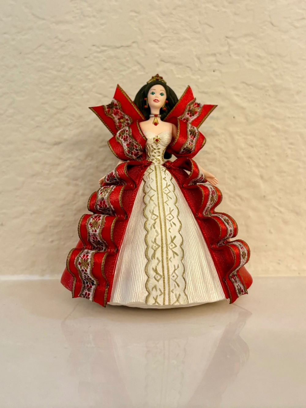 NIB 1997 Hallmark Holiday Barbie Ornament